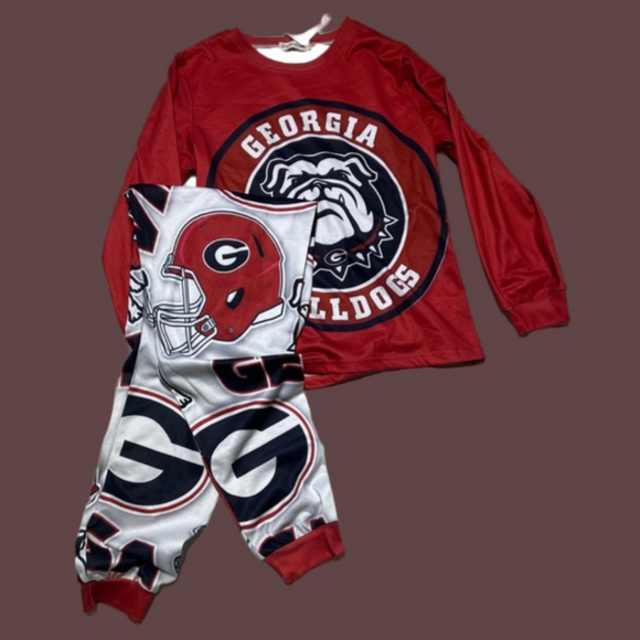 Other - Georgia Bulldogs Youth Football Team Pajamas
